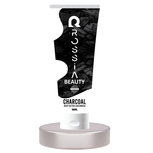 Charcoal Deep Detox Facewash for oily and acne-prone skin. 100ml