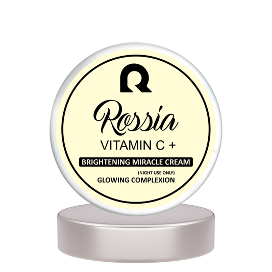 Rossia Vitamin C + Brightening Miracle Cream (18g Jar)