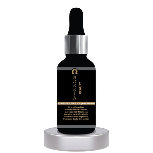 Rossia Beauty 5% minoxidil & biotin hair growth serum 30ml