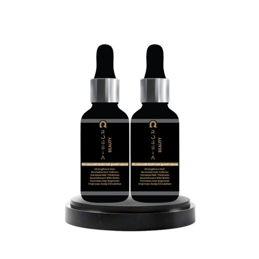 Pack Of Two/ 5% Minoxidil & Biotin Hair Growth serum