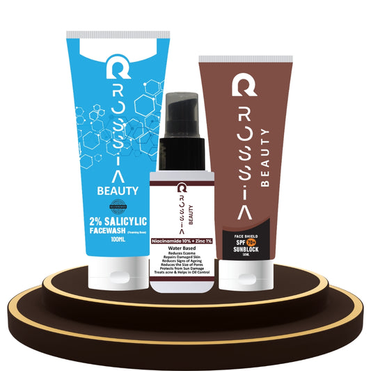 Rossia Beauty Bright & Acne Prone Bundle 