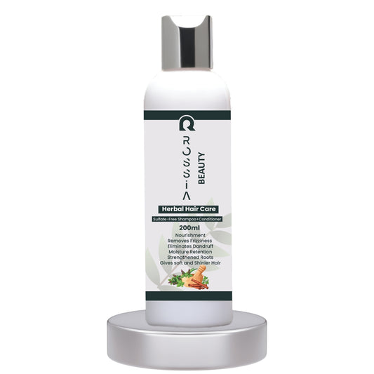  Rossia Beauty Herbal Hair Care Sulfate-Free Shampoo + Conditioner 200ml
